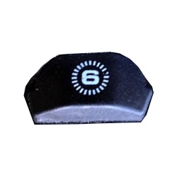 KeyWin Carbon Pedal EndCaps, 6 degrees float