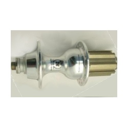 NovaTec 272 ED Rear Hub, Silver